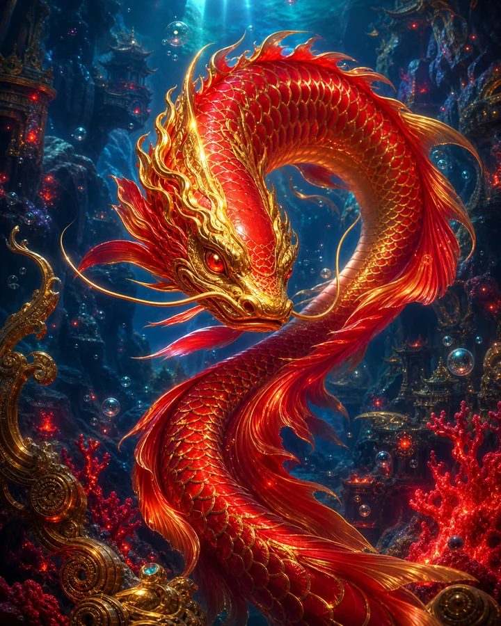 Dragon Fish game artwork