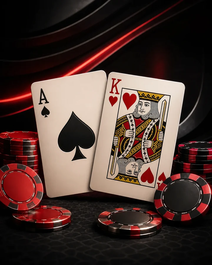 Blackjack game artwork